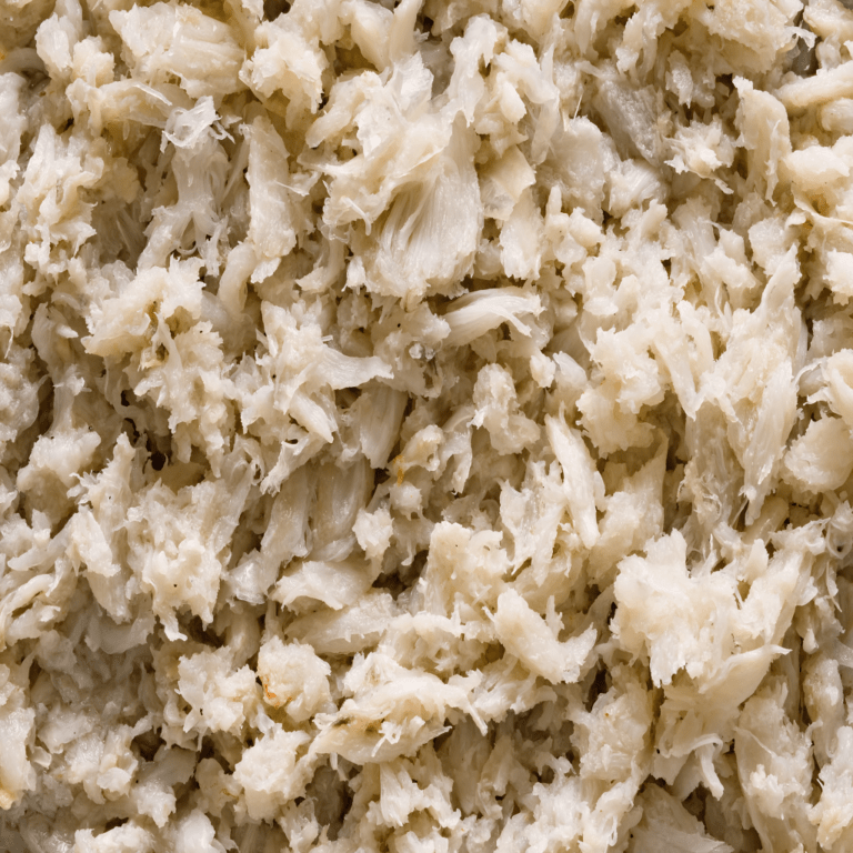 Crab Meat White Premium Handpicked 454g The Stickleback Fish Company Ltd