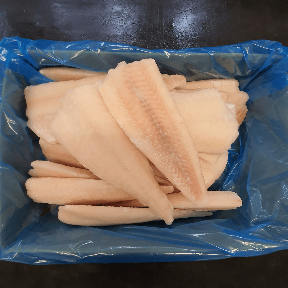 Haddock Fillet Skinless & Boneless FROZEN The Stickleback Fish Company Ltd