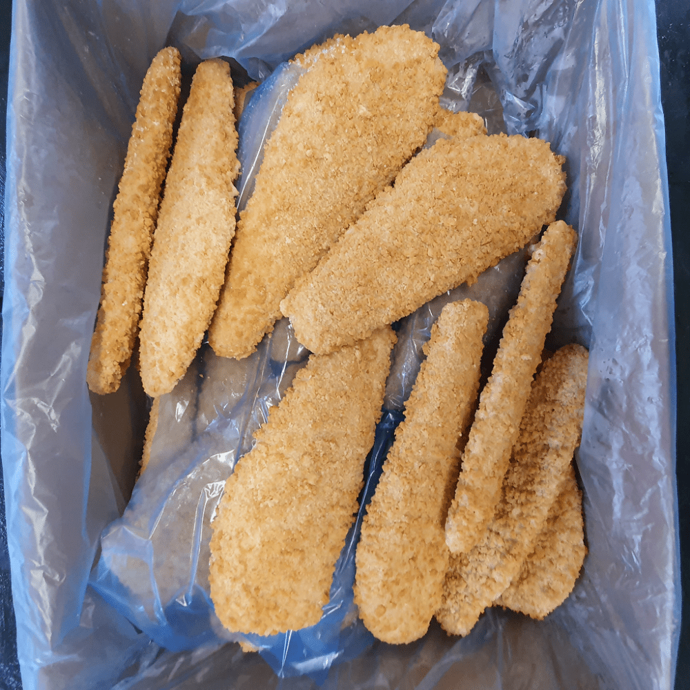 Haddock Fillet Breaded 140/170g 24s FROZEN The Stickleback Fish