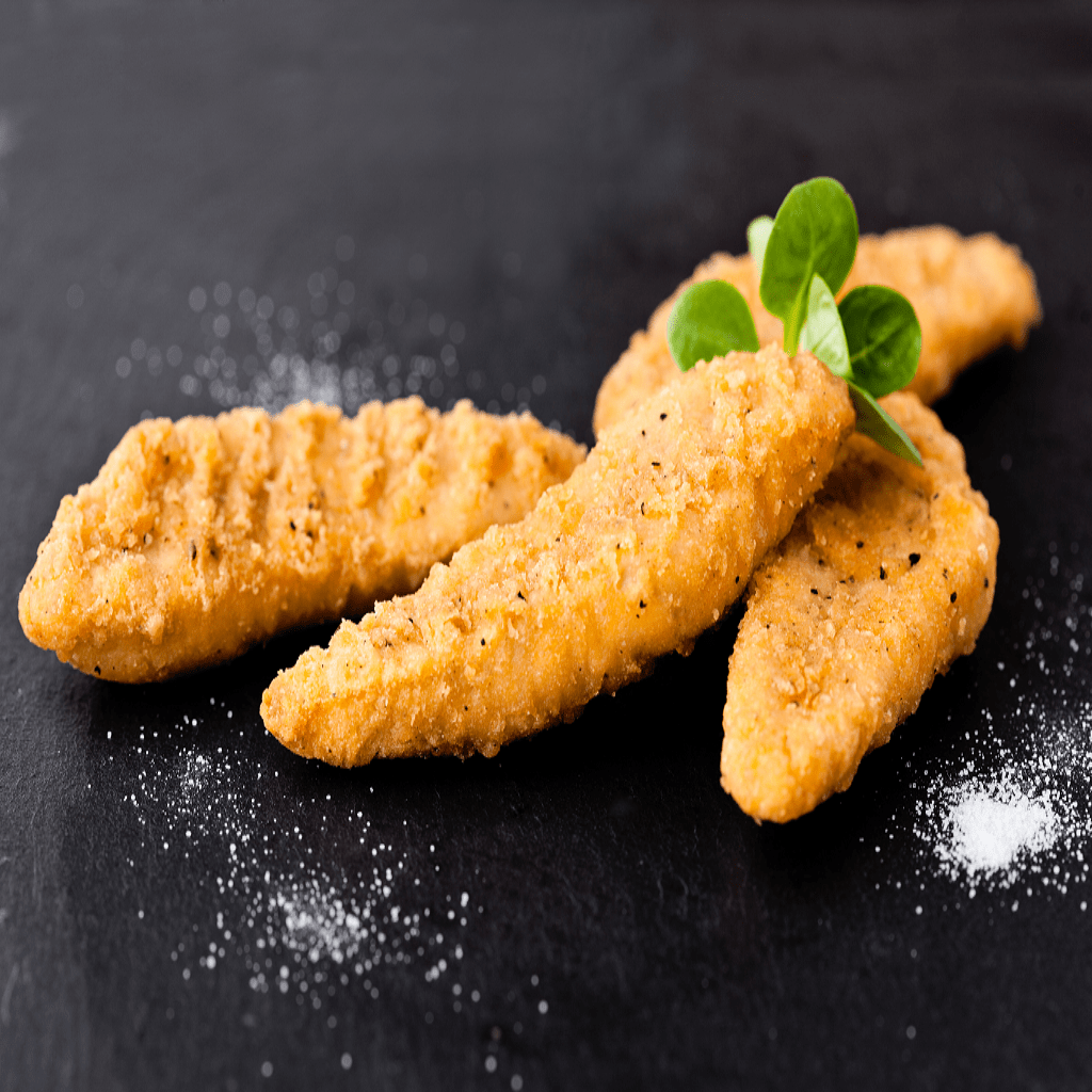 Salmon Goujons Breaded 1kg FROZEN The Stickleback Fish Company Ltd