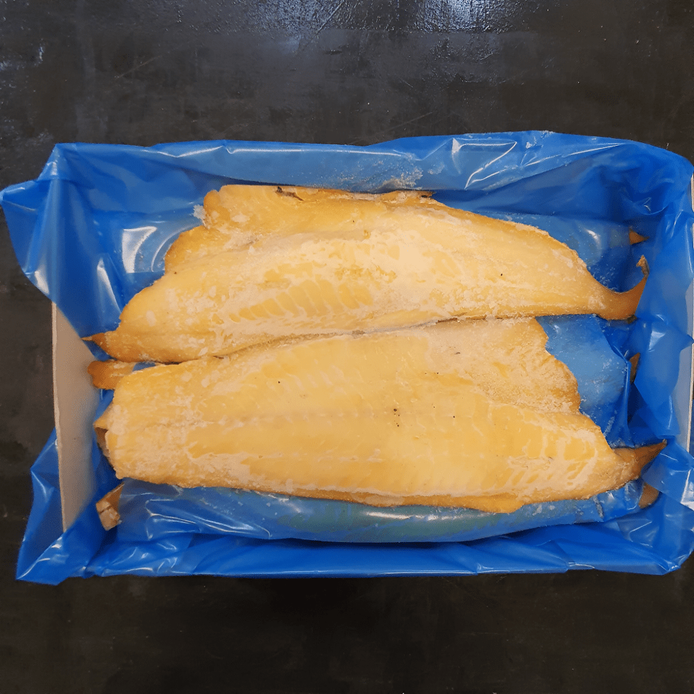 Smoked Haddock Fillet Natural 3kg FROZEN The Stickleback Fish Company Ltd