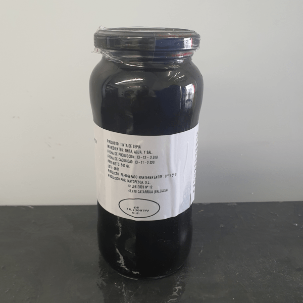 Squid Ink Jar 500g