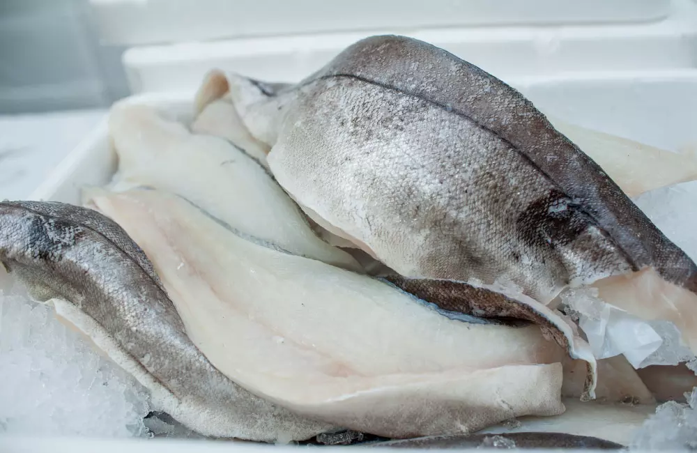 Frozen fish