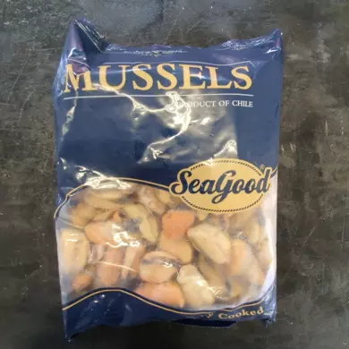Mussel Meat Cooked 1kg FROZEN