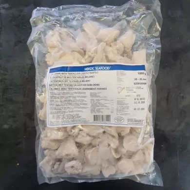 Squid Dusted with Tentacles 20/30 1kg FROZEN